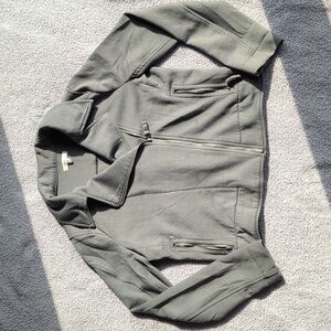 Max Studio Green Causal Jacket Size XS